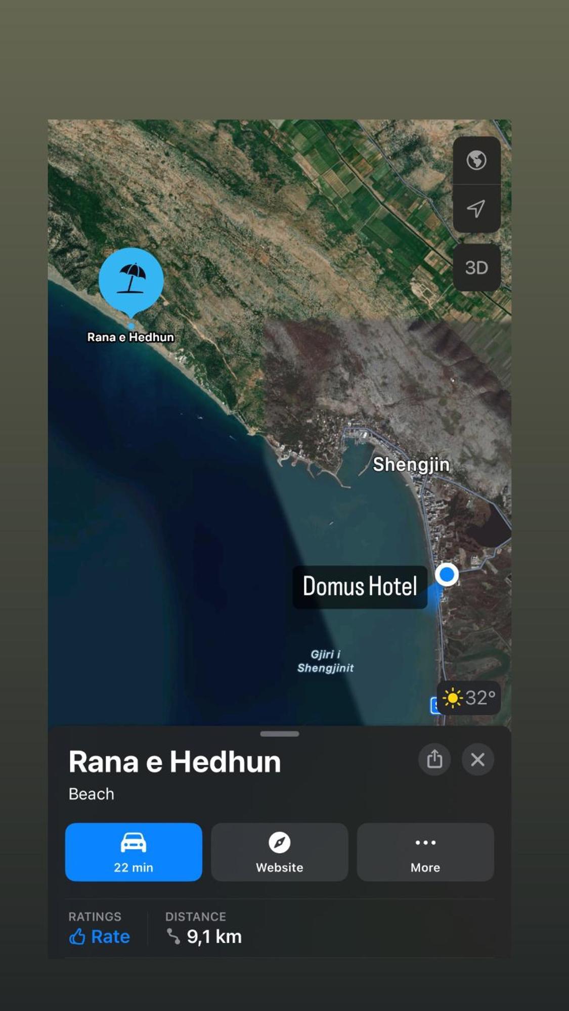 Domus Hotel & Apartments Shengjin Luaran gambar